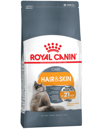Сухой корм для кошек Royal Canin (Роял Канин) HAIR & SKIN CARE поддержание здоровья кожи и шерсти 10кг