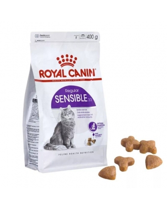 Сухой корм для кошек с чувствительным пищеварением Royal Canin (Роял Канин) SENSIBLE 33 0,4кг
