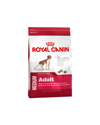 Сухой корм для взрослых собак средних пород Royal Canin (Роял Канин) Медиум Эдалт 3 кг