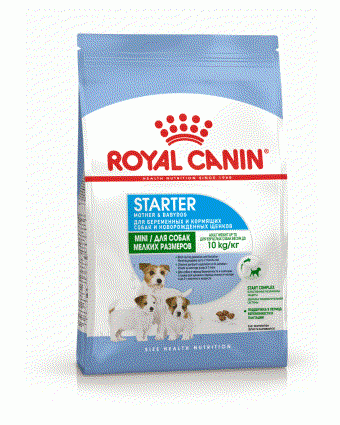 Сухой корм для щенков до 2 месяцев, беременных и кормящих сук Royal Canin (Роял Канин) Мини Стартер 1 кг