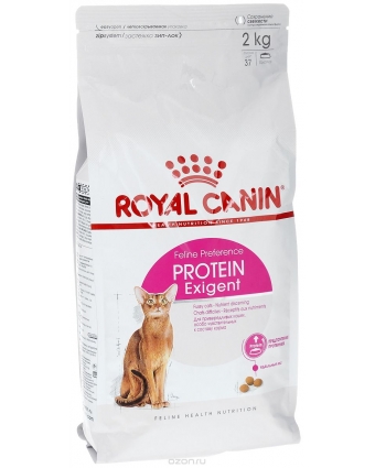Сухой корм для привередливых к составу кошек Royal Canin (Роял Канин) EXIGENT 42 PROTEIN PREFERENCE 2 кг