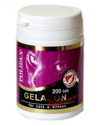 Витамины для кошек Полидекс гелабон 200шт