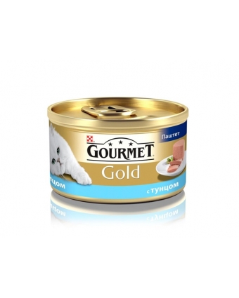 Консервы для кошек Gourmet (Гурмет) Gold паштет с тунцом 85г