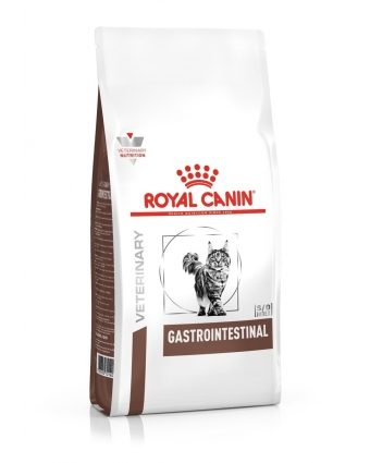 Лечебный корм для кошек Royal Canin (Роял Канин) Gastro Intestinal при нарушениях пищеварения 400г