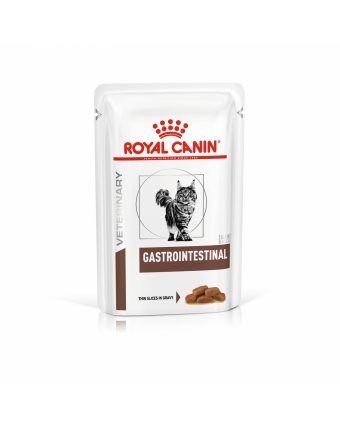 Лечебный корм для кошек при нарушениях пищеварения Royal Canin (Роял Канин) Gastro Intestinal  100 г