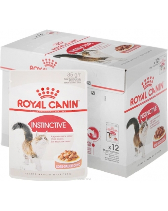 Консервы для взрослых кошек Роял Канин (Royal Canin) Instinctive (в соусе) 85г
