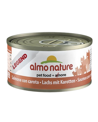 Консервы для кошек Almo Nature (Альмо Нейчер) лосось и морковь 70 г