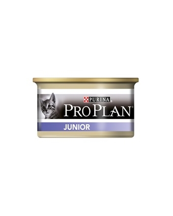 Консервы для котят Pro Plan (Проплан) JUNIOR с курицей 85гр.