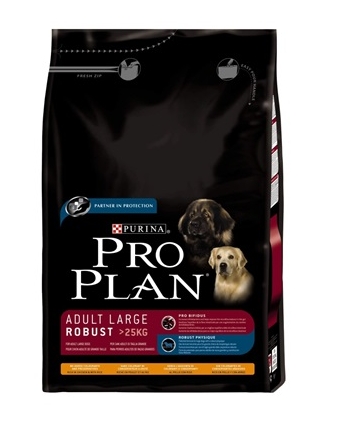 Сухой корм для взрослых собак крупных пород Pro Plan (Проплан) ADULT LARGE ROBUST с курицей и рисом 14 кг