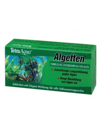 Средство для предотвращения образования водорослей Tetra Algetten (12 таблеток)