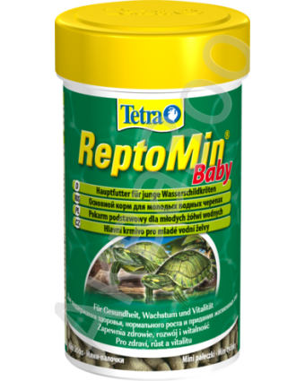 Корм для молодых черепах Tetra ReptoMin Baby, 100 ml