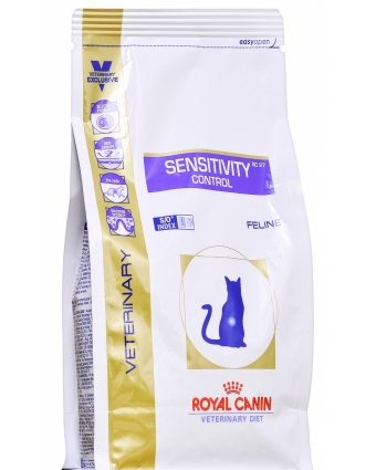Лечебный корм для кошек Royal Canin (Роял Канин) Sensitivity Control при пищевой непереносимости 1,5кг