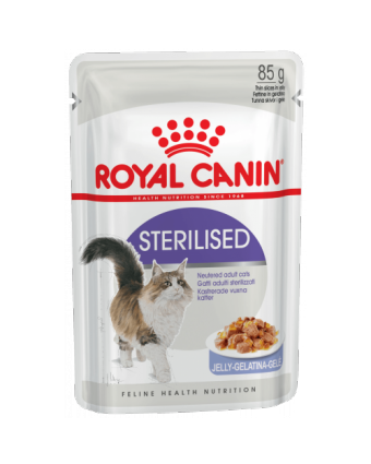 Консервы для кастрированных котов и стерилизованных кошек Royal Canin (Роял Канин) Стерилайзед желе 85г