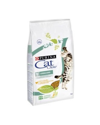Сухой корм для кастрированных котов и стерилизованных кошек Cat Chow (Кэт Чау) Sterilized 1,5кг