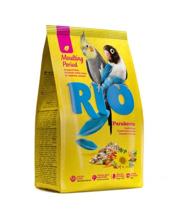 Корм для средних попугаев в период линьки Рио 500 гр
