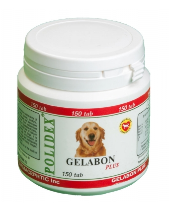 POLIDEX  Gelabon plus  (Полидэкс Гелабон плюс) витамины для собак (150 таблеток)