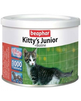 Витамины для котят Kittys Junior (1000 таблеток) Беафар 12596