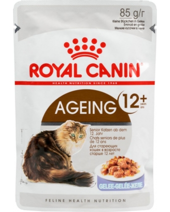 Консервы для кошек Royal Canin (Роял Канин) Эйджинг +12 в желе 0,085кг