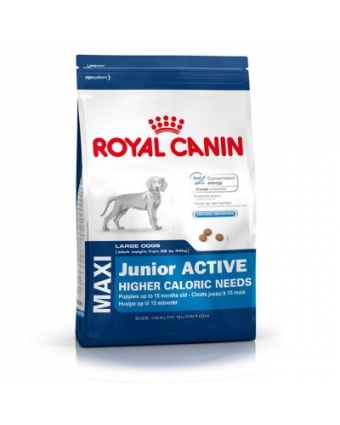 Корм для щенков Royal Canin Maxi Junior Active 15кг