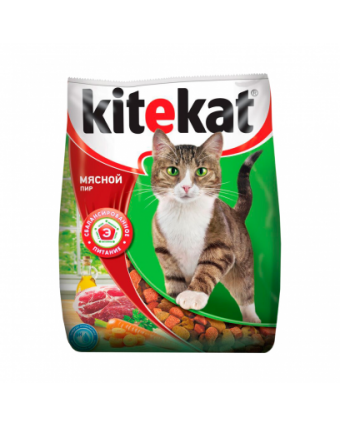 Сухой корм для кошек Китикет Мясной Пир 350г