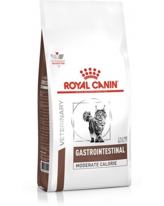 Лечебный корм для кошек при нарушениях пищеварения Royal Canin (Роял Канин) VET Гастро-Интестинал Модр. Калор. ГИМ35 Фелин 400 г