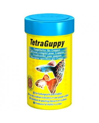 Tetra Guppy Flakes  хлопья корм для гуппи 100мл