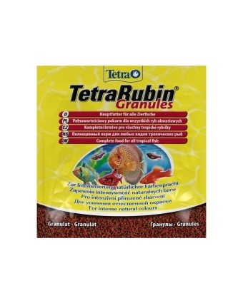 TetraRubin Granulat 15г гранулы для окраса