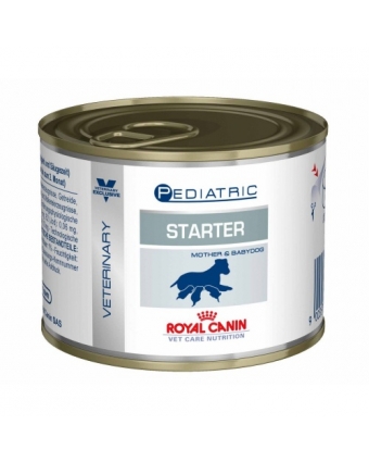Консервы  для щенков, беременных и кормящих сук  Royal Canin (Роял Канин) Педиатрик Стартер Мусс, 195 г