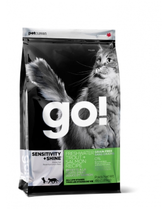 Сухой корм для кошек и котят Go! SOLUTIONS лосось 7,26 кг