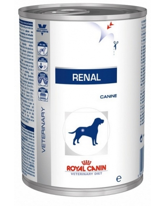 Консервы для собак при хронической почечной недостаточности Royal Canin Renal  400 гр