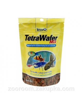 Tetra Wafer Mix корм для донных рыб 15 гр таблетки с креветками