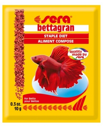 Сухой корм для рыб Sera корм для петушков BETTAGRAN 10г