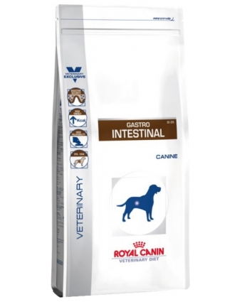Лечебный корм для собак Royal Canin (Роял Канин) Gastro Intestinal при нарушениях пищеварения 15 кг