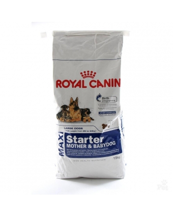 Сухой корм Royal Canin Maxi Starter для щенков крупных пород и кормящих сук 15 кг
