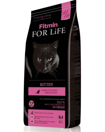 FITMIN FOR LiFE Сухой корм для котят Kitten 1,8 кг