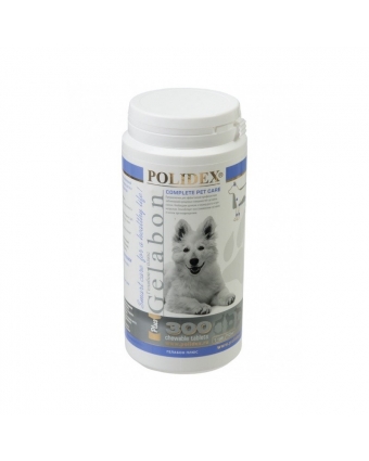 Polidex Gelabon plus  (Полидэкс Гелабон плюс) витамины для собак 300 таблеток ( 1 таб. на 10кг)