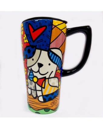 "Britto" Чашка с рисунком собачка арт.BL104