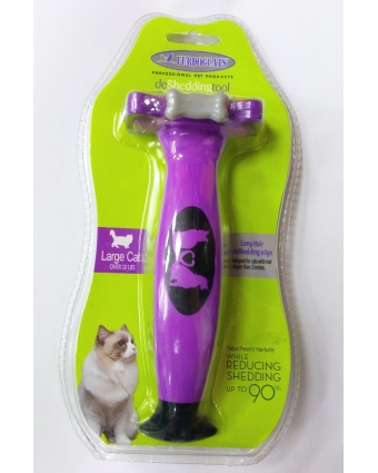 Триммер фиолетовый M для длинношерстных кошек ФКД новый