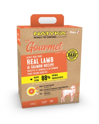 NATYKA GOURMET Adult Lamb & Salmon 3кг