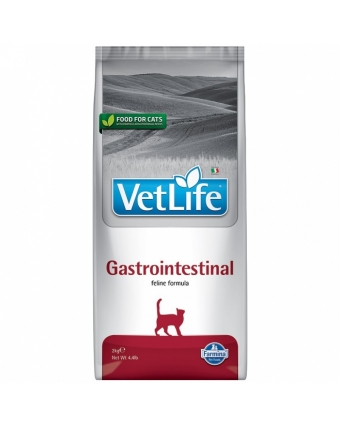 Vet Life Gastrointestinal диетический сухой корм для кошек при заболеваниях ЖКТ, с курицей, 2кг