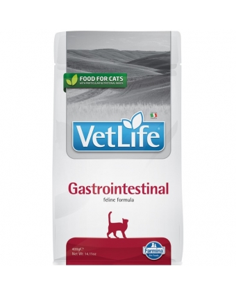 Vet Life Gastrointestinal диетический сухой корм для кошек при заболеваниях ЖКТ, с курицей, 400 гр