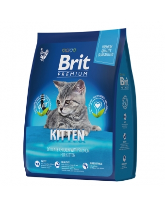 Брит Premium Cat Kitten 5049110 сух.корм премиум класса с курицей д/котят 400г