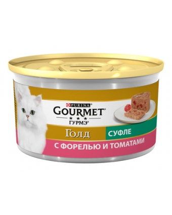 Gourmet Gold конс д/к 85 гр форель/томат паштет