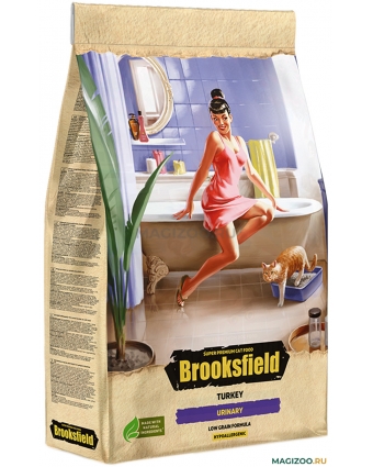 Brooksfield д/к Индейка и рис 0,4кг Urinary Turkey