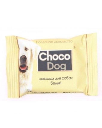 Choco Dog лаком д/с 15 гр шоколад белый