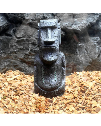 Декор гроты Статуя с острова пасхи 12,9*5,5*4см